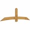 Ekena Millwork Bellingham Rough Sawn Timber Gable Bracket, Western Red Cedar, 96"W x 28"H x 2"D x 6"F, 7/12 Pitch GBW096X28X0206BEL00RWR - alternate 2